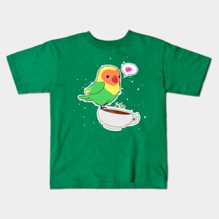 Bird & Coffee Kids T-Shirt